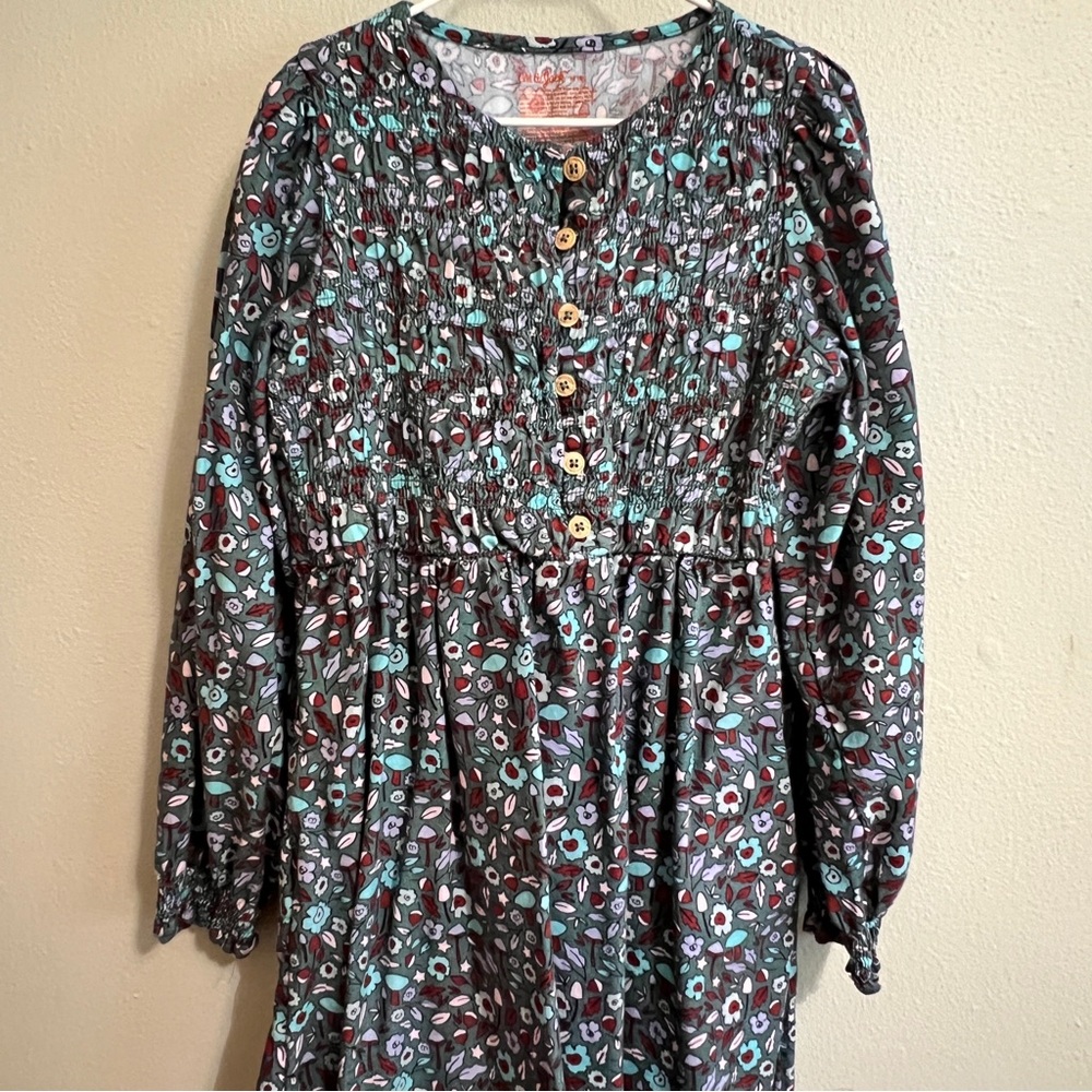 Cat & Jack Floral Long Sleeve Kids Dress